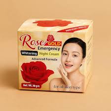 Rose Gold Emergency Whitening Night Cream
